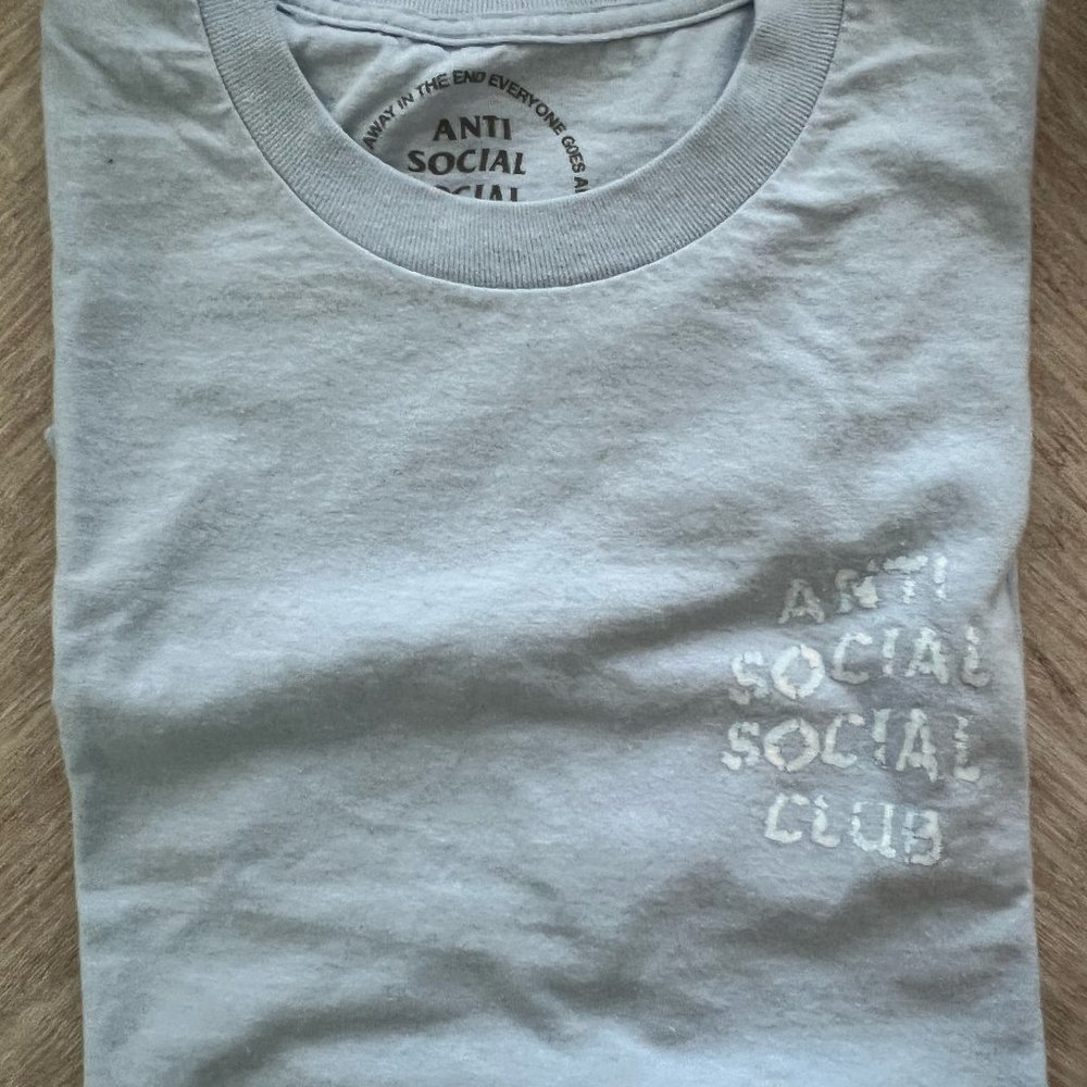 Anti Social Social Club Tshirt Used - Authentic Size L